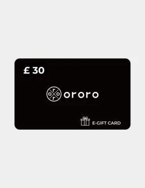 £30 E-Gift Card (Sent within One Week)