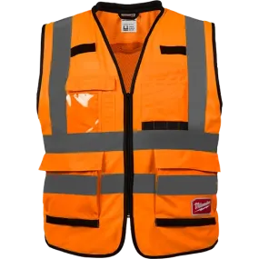 Milwaukee Class 2 High Visibility Orange Performance Safety Vest